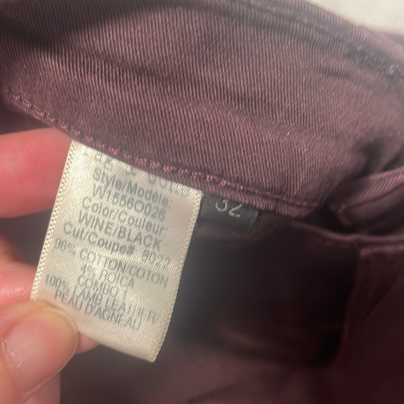 Rag and bone leather pop jeans 32 - Picture 6 of 11